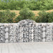 Coș gabion arcuit 200x50x100/120 cm fier galvanizat - WALTI WALTI