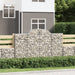 Coș gabion arcuit 200x50x120/140 cm fier galvanizat - WALTI WALTI