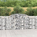 Coș gabion arcuit, 300x30x100/120 cm, fier galvanizat - WALTI WALTI