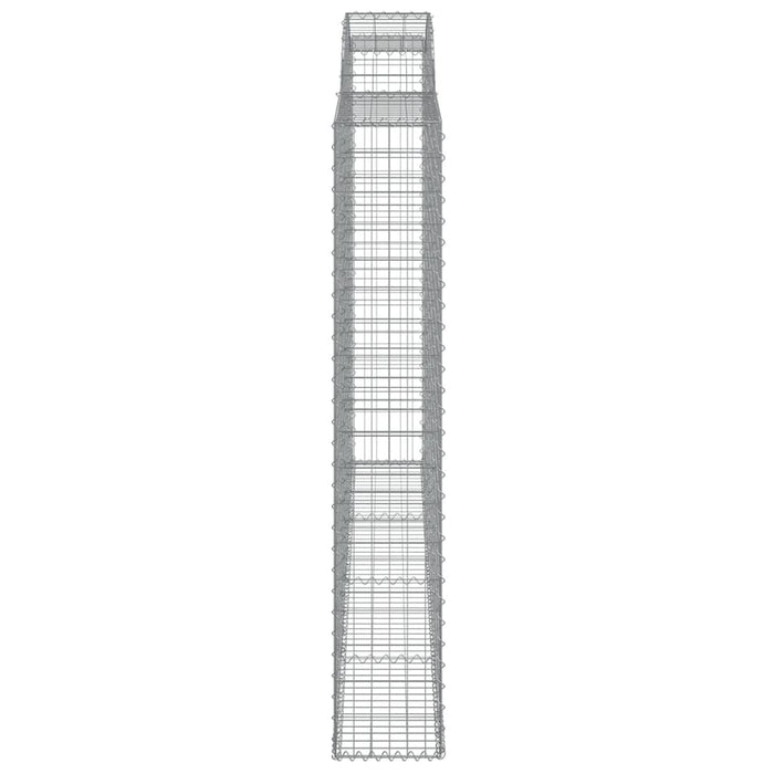 Coș gabion arcuit, 300x30x180/200 cm, fier galvanizat - WALTI WALTI