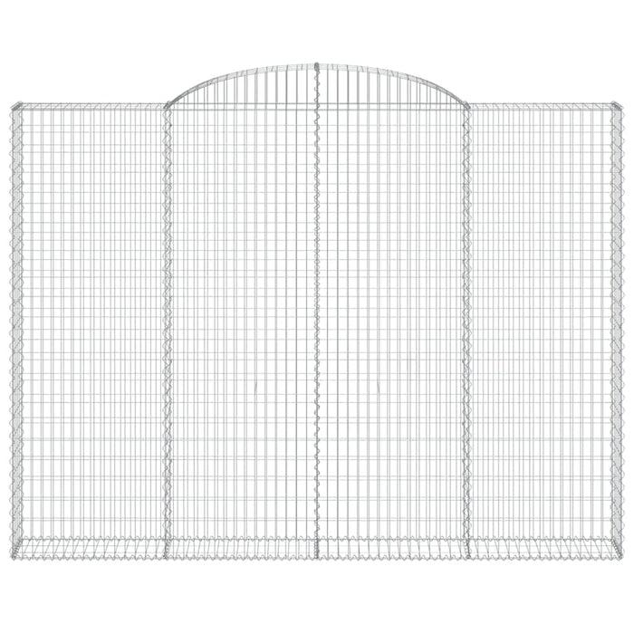 Coș gabion arcuit, 300x30x220/240, fier galvanizat - WALTI WALTI