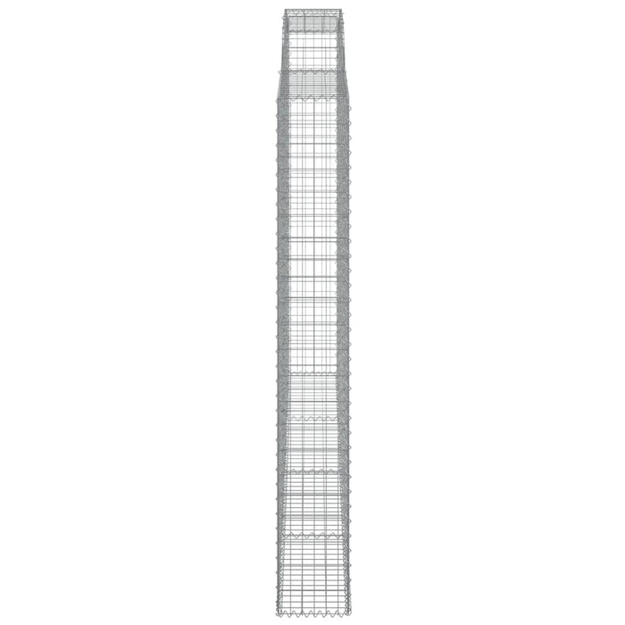Coș gabion arcuit, 300x30x220/240, fier galvanizat - WALTI WALTI