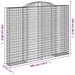 Coș gabion arcuit, 300x30x220/240, fier galvanizat - WALTI WALTI