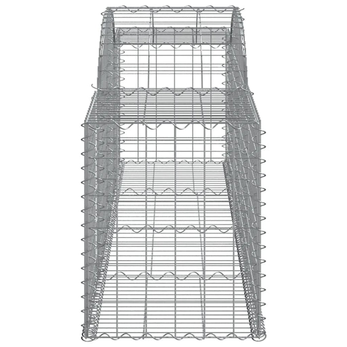 Coș gabion arcuit, 300x50x60/80 cm, fier galvanizat - WALTI WALTI