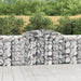 Coș gabion arcuit, 300x50x100/120 cm, fier galvanizat - WALTI WALTI
