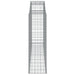 Coș gabion arcuit, 300x50x160/180 cm, fier galvanizat - WALTI WALTI