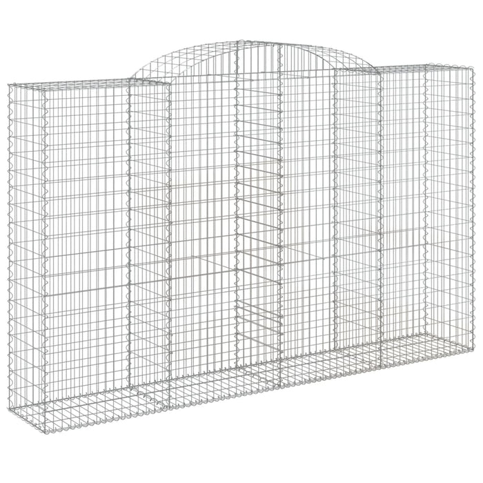Coș gabion arcuit, 300x50x180/200 cm, fier galvanizat - WALTI WALTI