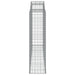 Coș gabion arcuit, 300x50x180/200 cm, fier galvanizat - WALTI WALTI