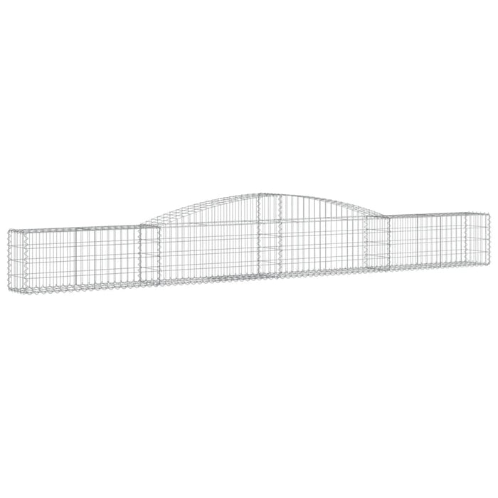 Coș gabion arcuit 400x30x40/60 cm fier galvanizat - WALTI WALTI