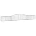 Coș gabion arcuit 400x30x40/60 cm fier galvanizat - WALTI WALTI