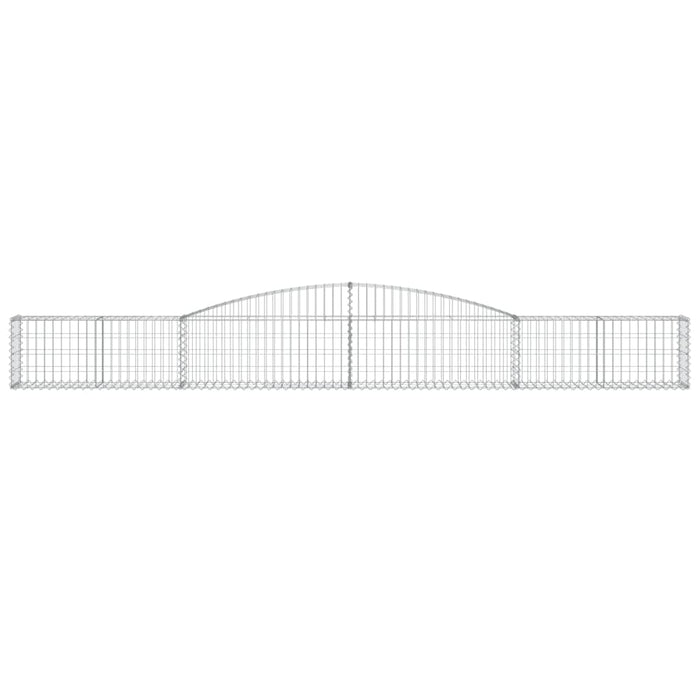 Coș gabion arcuit 400x30x40/60 cm fier galvanizat - WALTI WALTI