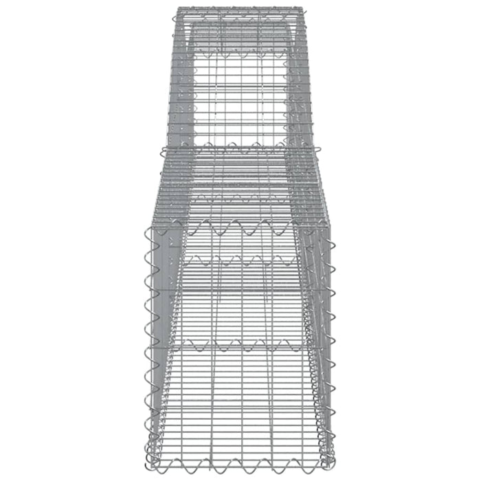 Coș gabion arcuit 400x30x40/60 cm fier galvanizat - WALTI WALTI