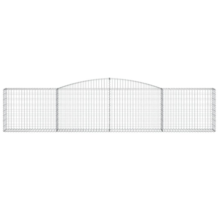 Coș gabion arcuit 400x30x80/100 cm fier galvanizat - WALTI WALTI