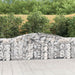Coș gabion arcuit 400x30x80/100 cm fier galvanizat - WALTI WALTI