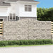 Coș gabion arcuit, 400x30x180/200 cm, fier galvanizat - WALTI WALTI