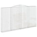 Coș gabion arcuit 400x30x220/240 cm fier galvanizat - WALTI WALTI