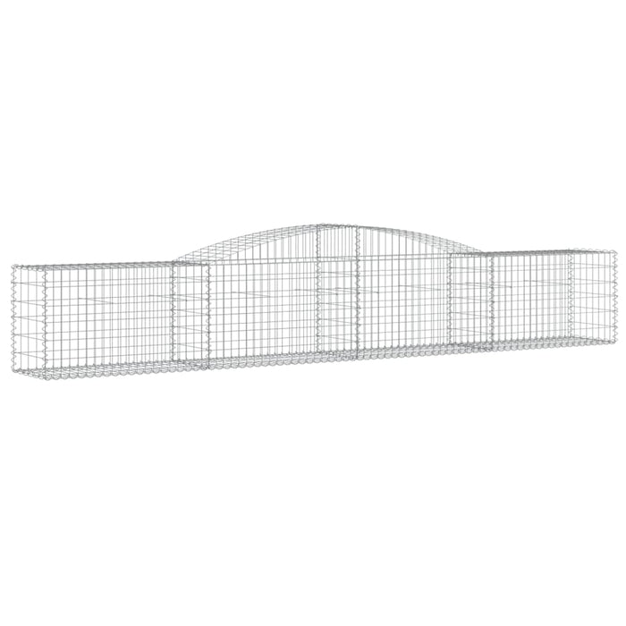 Coș gabion arcuit 400x50x60/80 cm fier galvanizat - WALTI WALTI
