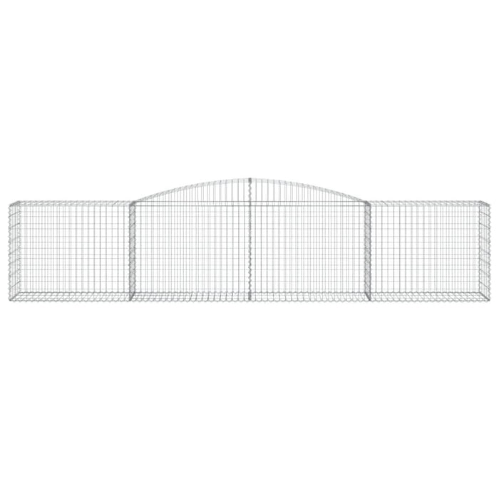 Coș gabion arcuit 400x50x80/100 cm fier galvanizat - WALTI WALTI