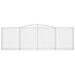 Coș gabion arcuit 400x50x120/140 cm fier galvanizat - WALTI WALTI