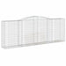 Coș gabion arcuit, 400x50x140/160 cm, fier galvanizat - WALTI WALTI