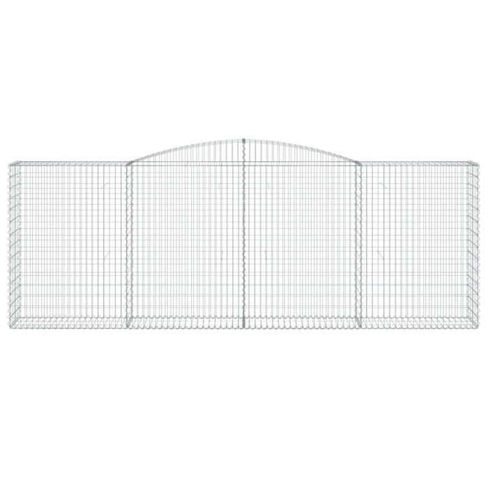 Coș gabion arcuit, 400x50x140/160 cm, fier galvanizat - WALTI WALTI