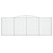 Coș gabion arcuit, 400x50x140/160 cm, fier galvanizat - WALTI WALTI