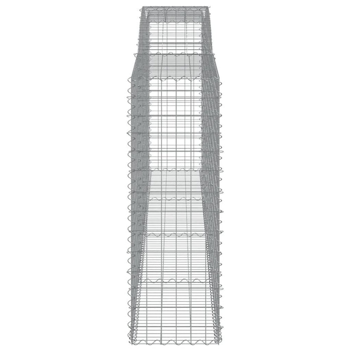 Coș gabion arcuit, 400x50x140/160 cm, fier galvanizat - WALTI WALTI