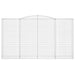 Coș gabion arcuit 400x50x220/240 cm fier galvanizat - WALTI WALTI