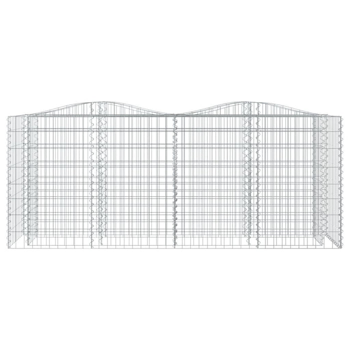 Strat înălțat cu gabion arcuit, 200x50x100 cm, fier galvanizat - WALTI WALTI