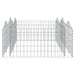 Strat înălțat cu gabion arcuit, 200x100x50 cm, fier galvanizat - WALTI WALTI