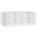 Strat înălțat cu gabion arcuit, 200x100x100 cm, fier galvanizat - WALTI WALTI