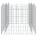 Strat înălțat cu gabion arcuit, 200x100x100 cm, fier galvanizat - WALTI WALTI