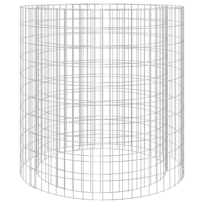 Vatră de foc din gabion Ø 100 cm, fier galvanizat - WALTI WALTI