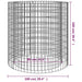 Vatră de foc din gabion Ø 100 cm, fier galvanizat - WALTI WALTI