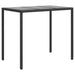 Set mobilier de grădină cu perne, 6 piese, negru, poliratan - WALTI WALTI