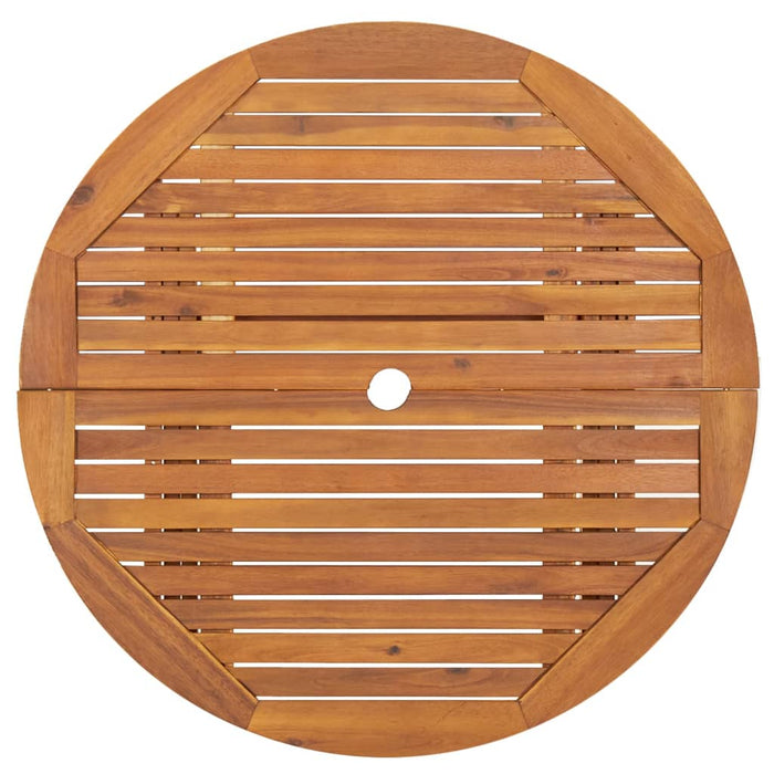 Set mobilier de grădină, 5 piese, lemn masiv de acacia WALTI