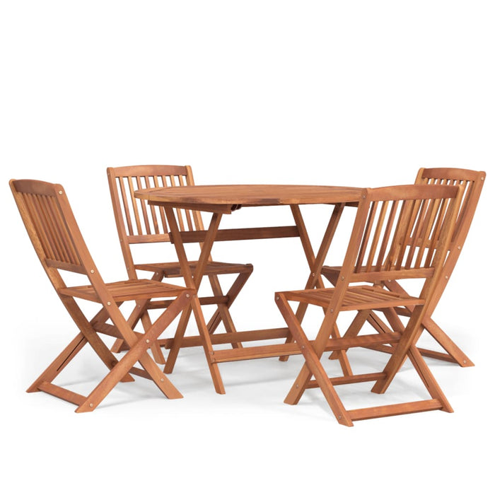 Set mobilier de grădină, 5 piese, lemn masiv de acacia WALTI
