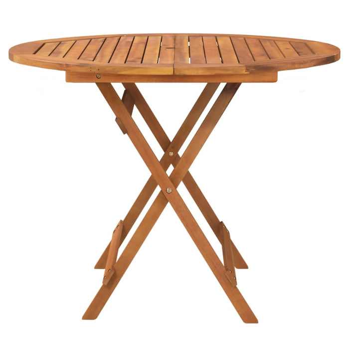Set mobilier de grădină, 5 piese, lemn masiv de acacia WALTI