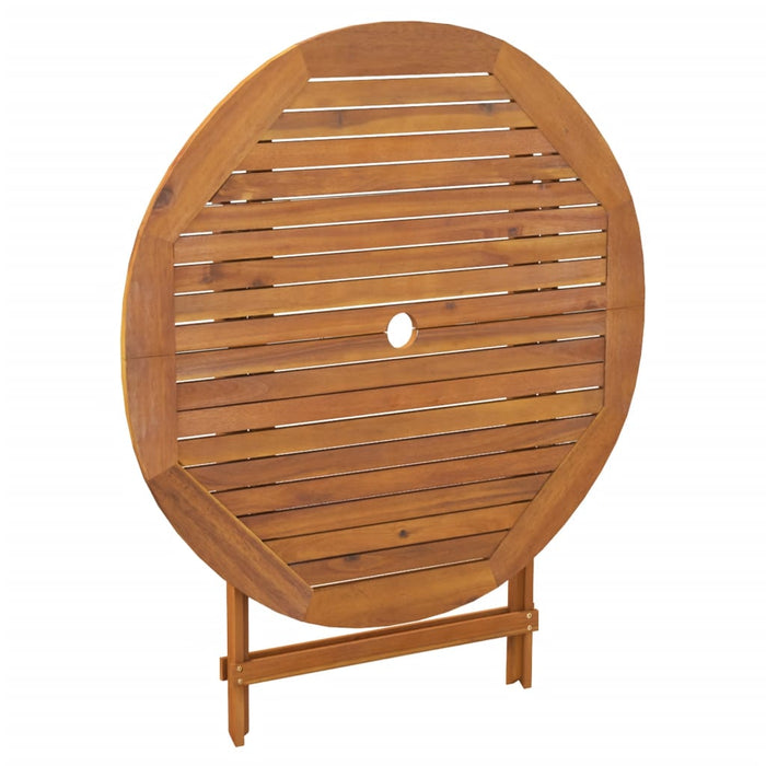 Set mobilier de grădină, 5 piese, lemn masiv de acacia WALTI
