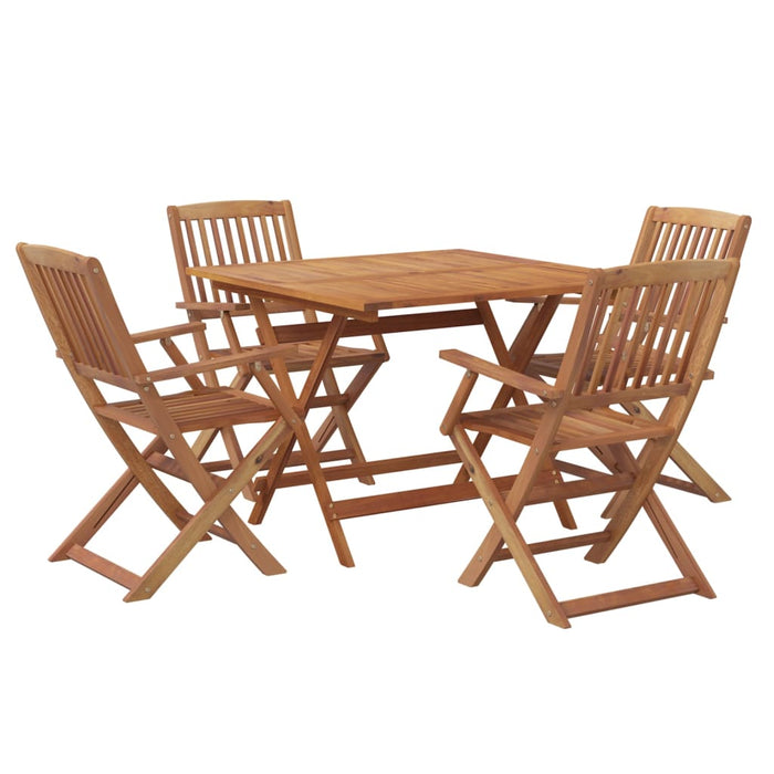 Set mobilier de grădină, 5 piese, lemn masiv de acacia WALTI