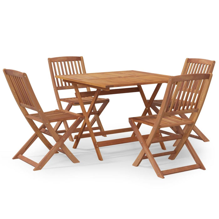 Set mobilier de grădină, 5 piese, lemn masiv de acacia - WALTI WALTI