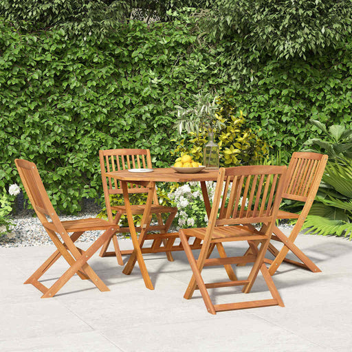 Set mobilier de grădină, 5 piese, lemn masiv de acacia - WALTI WALTI