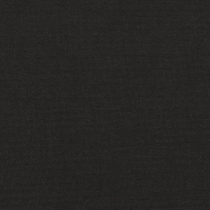Canapea cu 2 locuri cu perne&pernuțe negru 120 cm textil WALTI