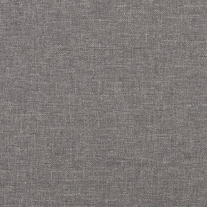 Fotoliu canapea cu taburet, gri deschis, 60 cm, textil WALTI