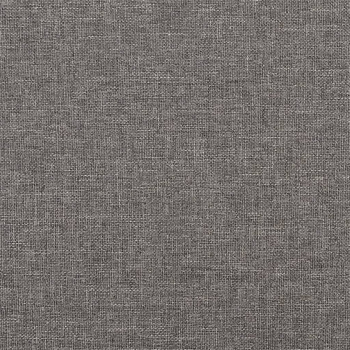 Fotoliu canapea cu taburet, gri închis, 60 cm, textil WALTI