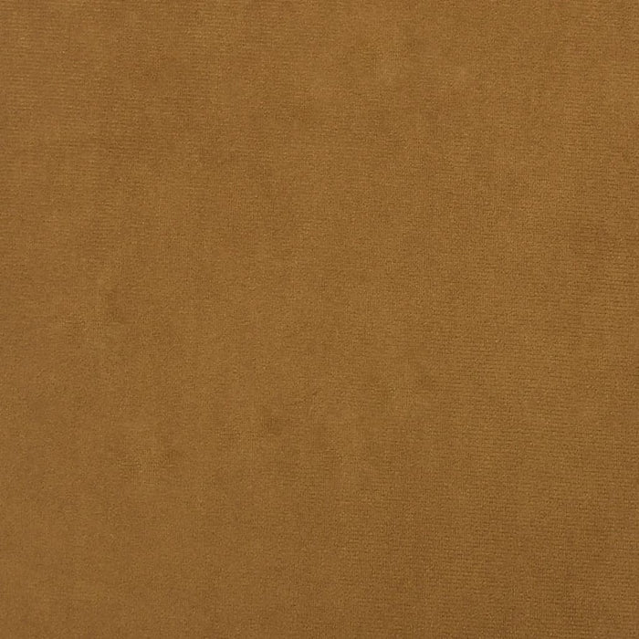 Fotoliu canapea cu taburet, maro, 60 cm, catifea WALTI