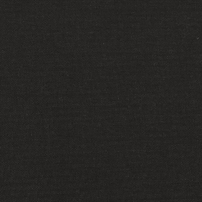 Set de canapele cu perne, 3 piese, negru, textil WALTI