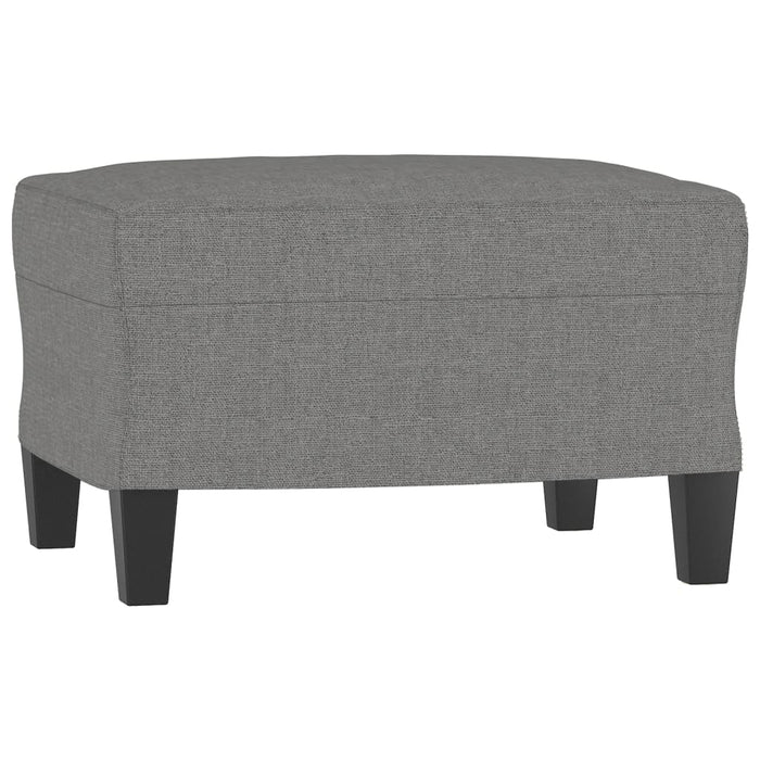 Set de canapele cu perne, 3 piese, gri închis, textil WALTI