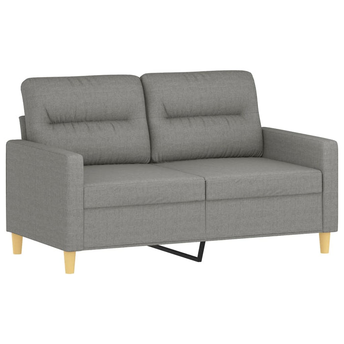 Set canapea perne/perne decorative, 3 piese, gri închis, textil WALTI