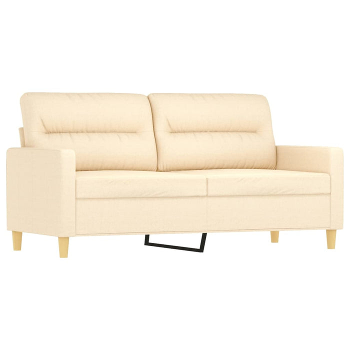 Set canapea perne/perne decorative, 3 piese, crem, textil WALTI
